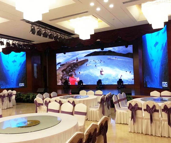 婚庆LED显示屏作用及安排，婚庆LED大屏幕几多钱?