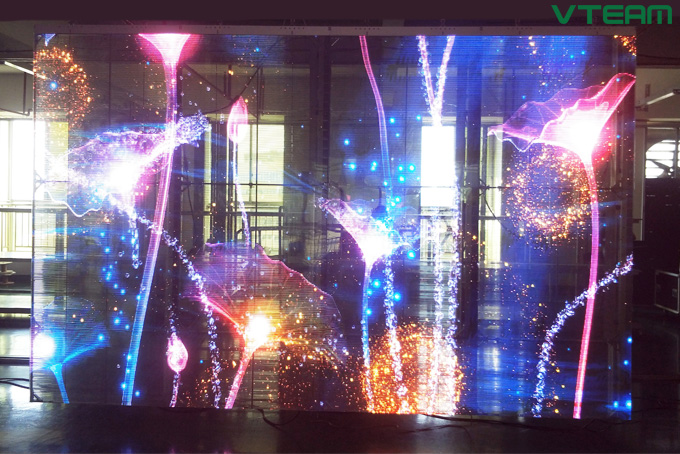 大跨度LED透显着示屏原理及应用趋势剖析